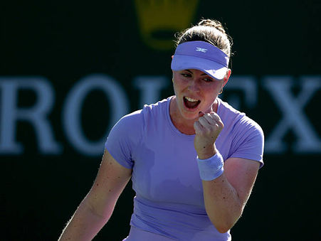 Aussie Women fly the flag at Indian Wells on opening day
