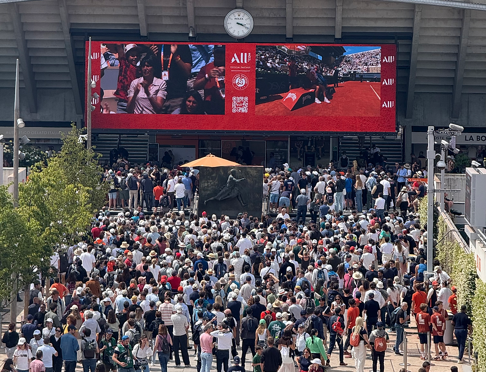 Roland Garros grounds, The First Serve