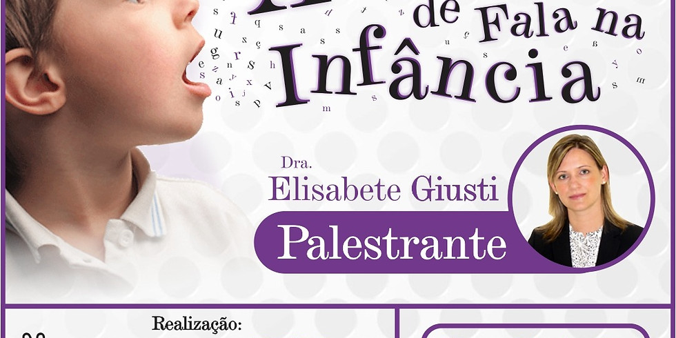 Palestra - Apraxia de Fala na Infância (1)