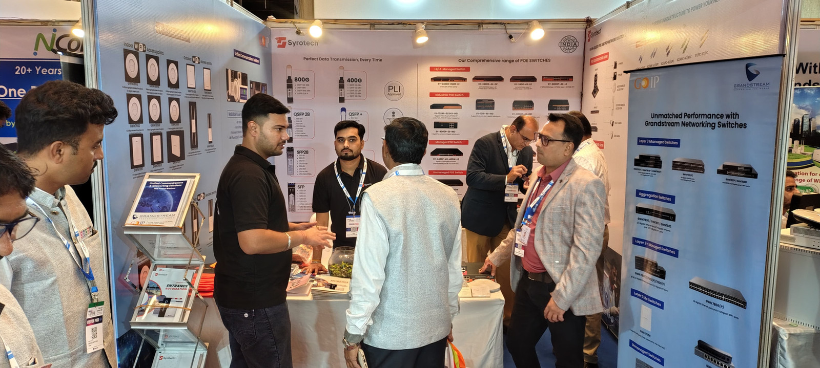 Syrotech stand at the CMDA Expo