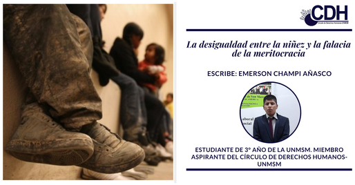 La desigualdad entre la niñez y la falacia de la meritocracia