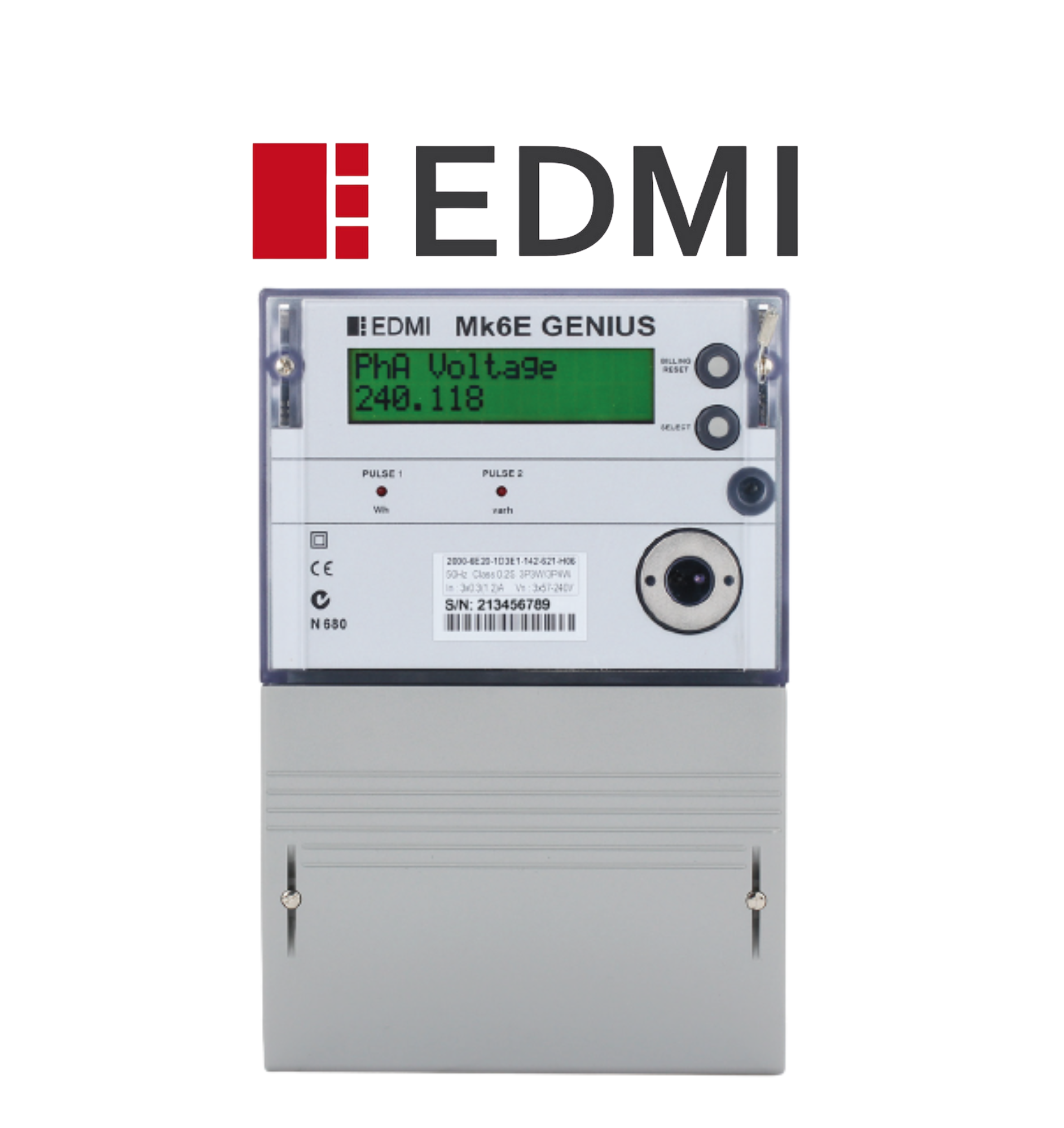 EDMI - Mk6E High Accuracy Three Phase Smart Meter