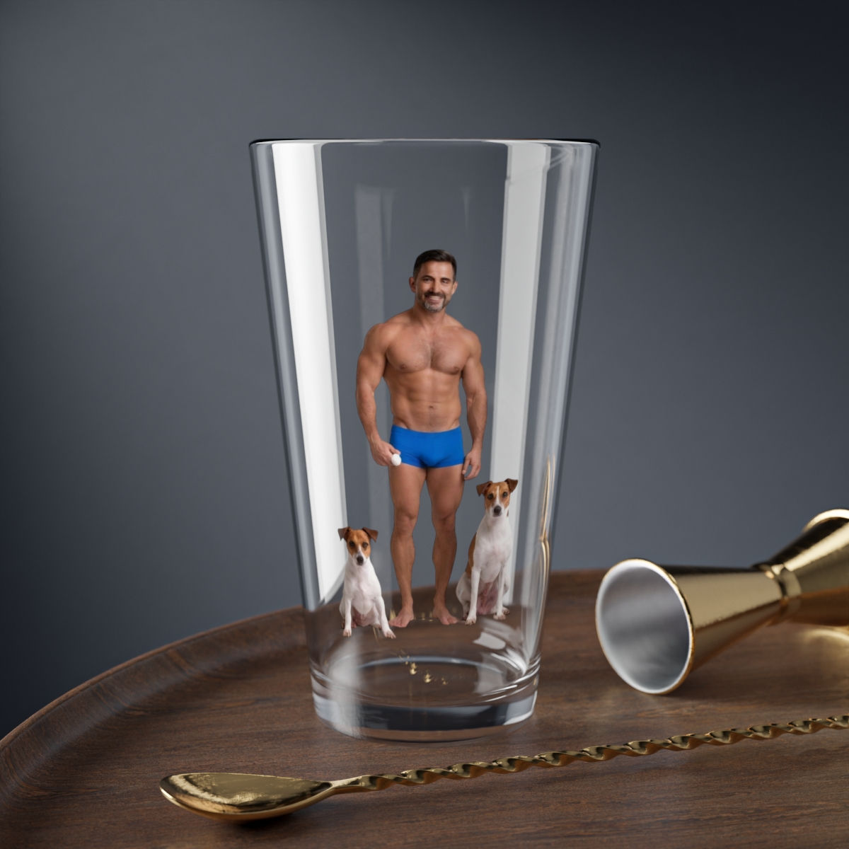 Latin Hunk Mixing Glass, 16oz