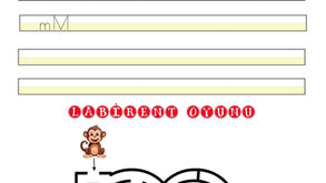 "M" Sesi Çalışma Sayfaları | 1. Sınıf