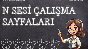 N Sesi Çalışma Sayfaları | 1. Sınıf