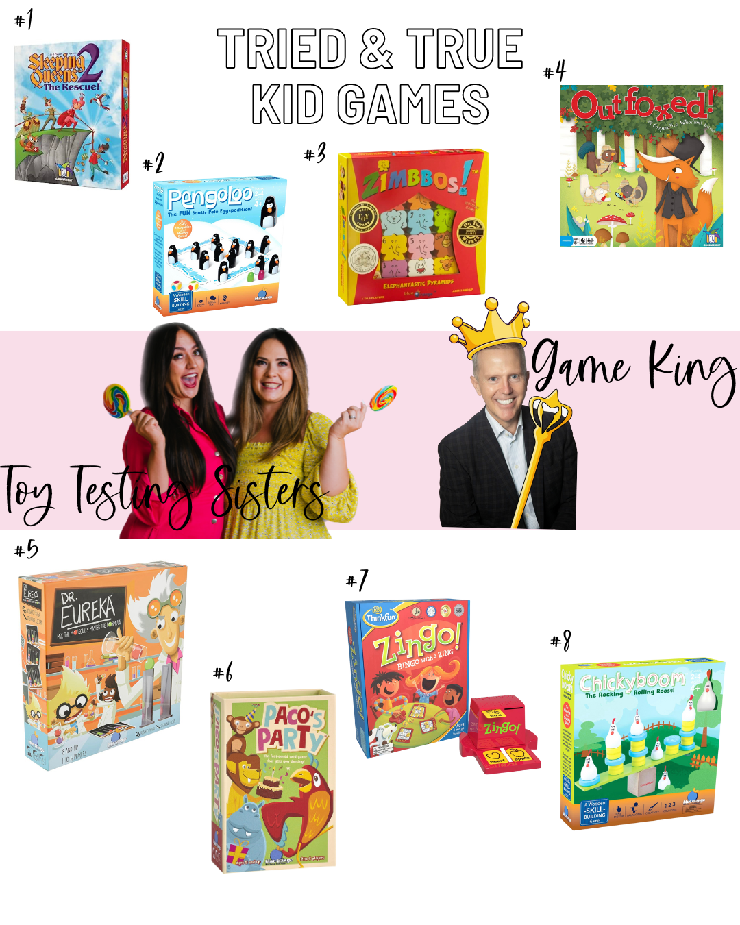 Tried and True Games for Kids and the Entire Family by Toy Testing Sisters