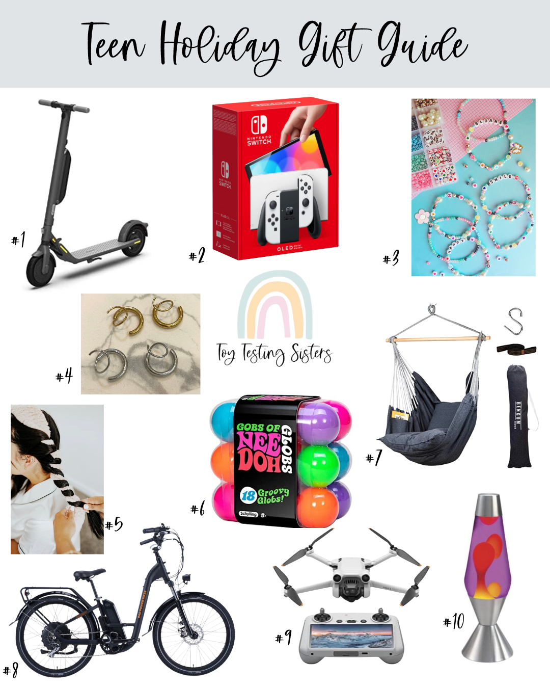 Teen Holiday Gift Guide by Toy Testing Sisters