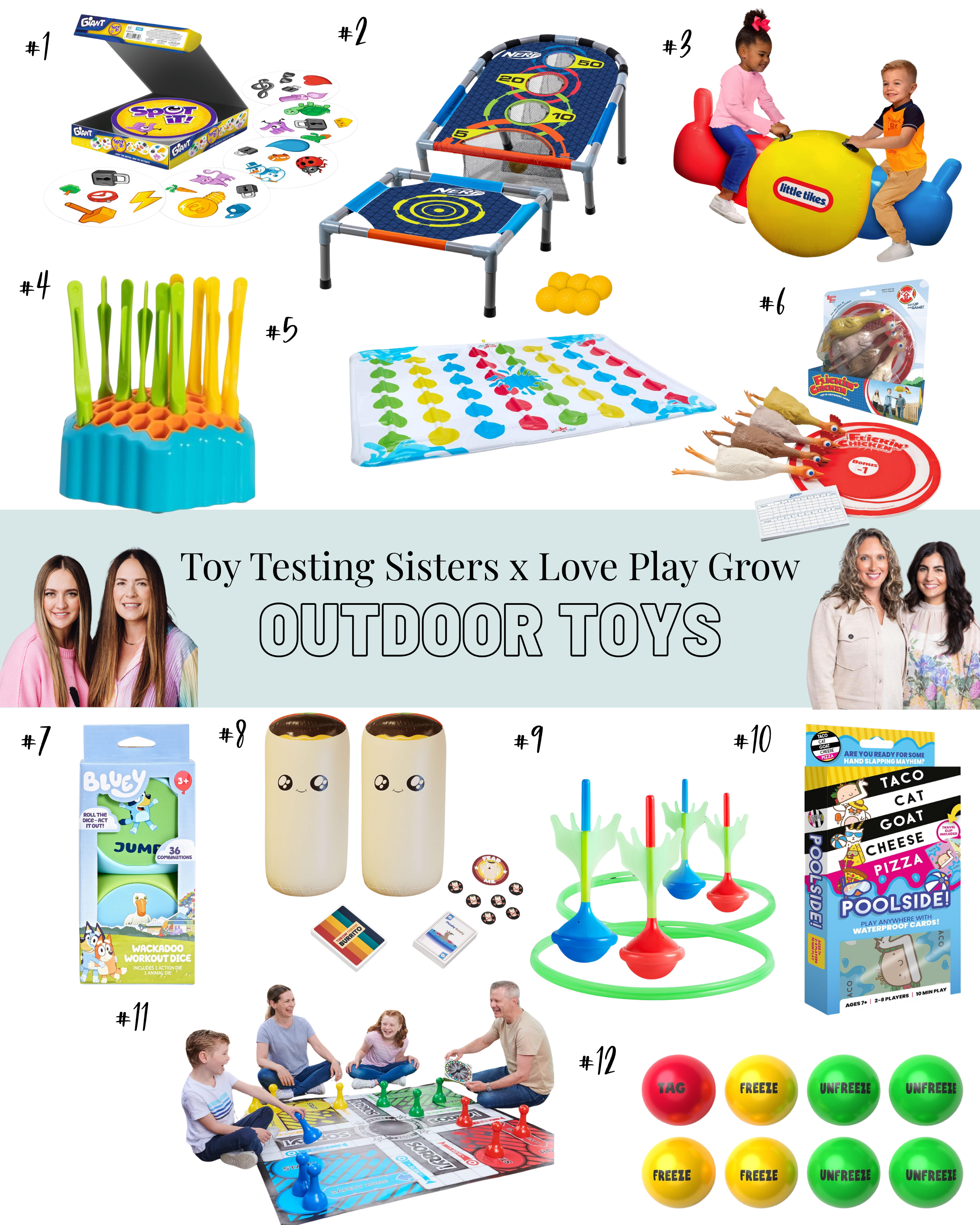 Guide is filled with 24 games for families to play together outdoors.