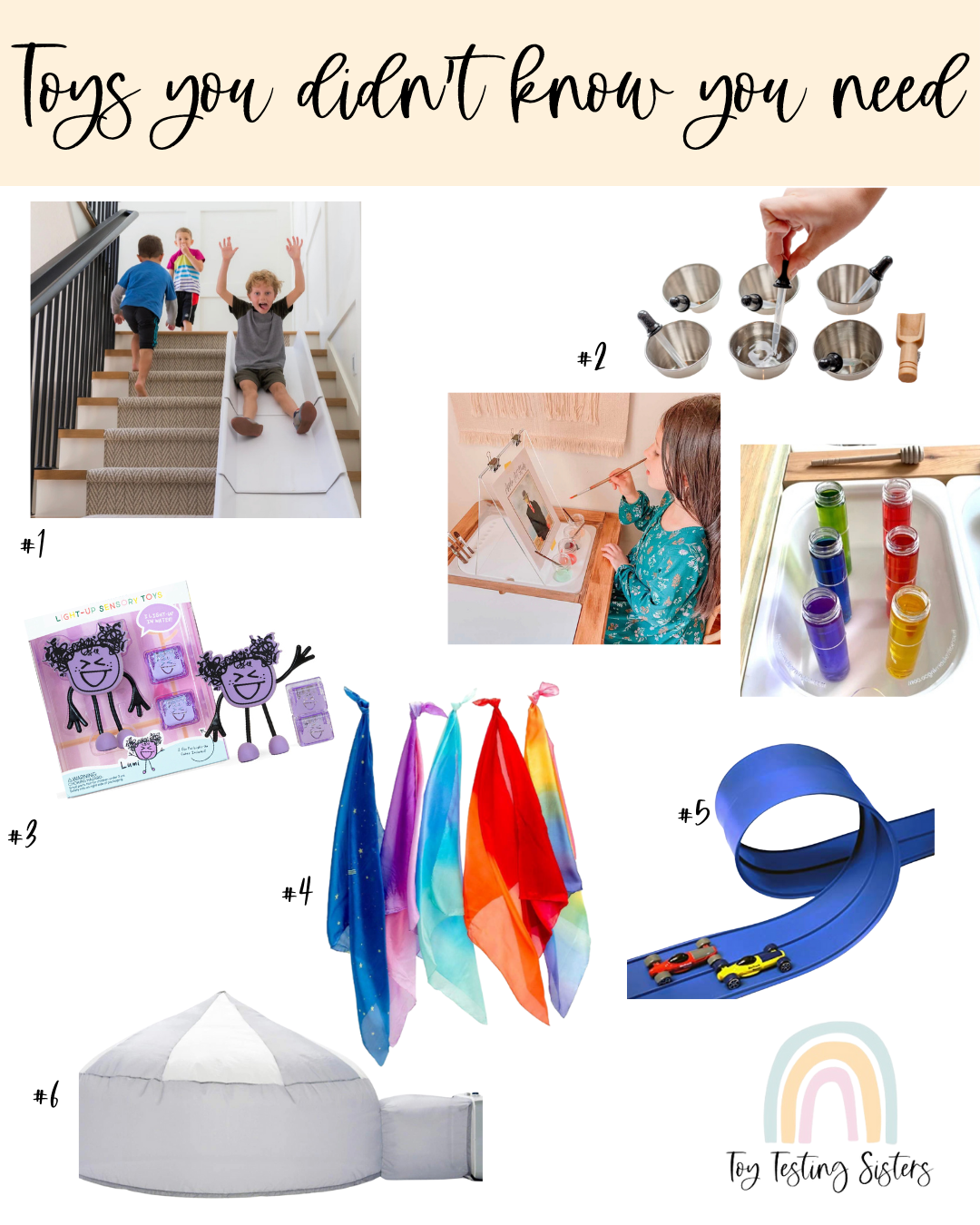 Toys You Didn't Know You Need by Toy Testing Sisters