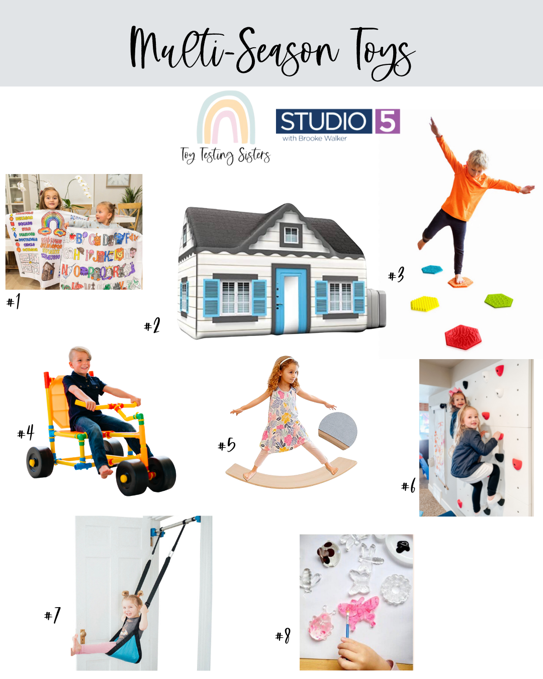 Picks for Indoor and Outdoor Toys by Toy Testing Sisters