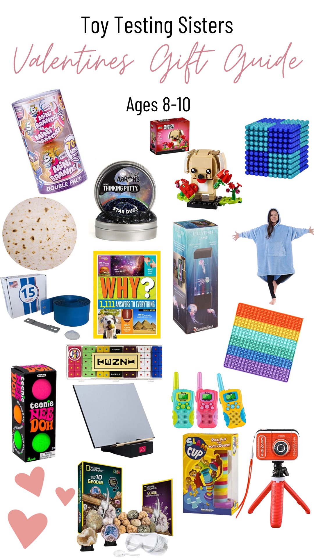 Valentine's Gift Guide Ages 8-10 by Toy Testing Sisters