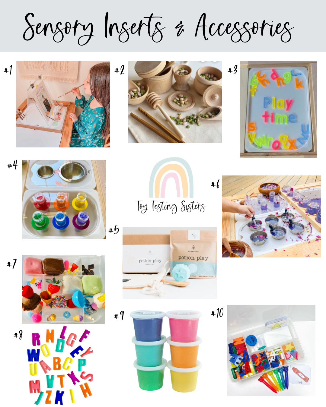 Our Favorite Inserts and Accessories: Holiday Edition by Toy Testing Sisters