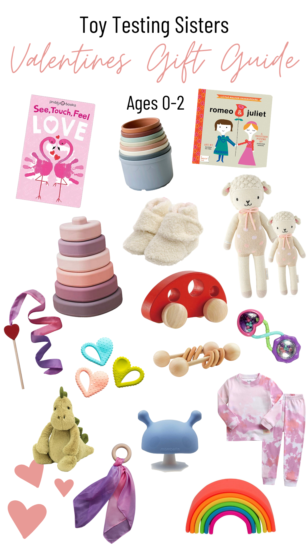 Valentine's Gift Guide Ages 0-2 by Toy Testing Sisters