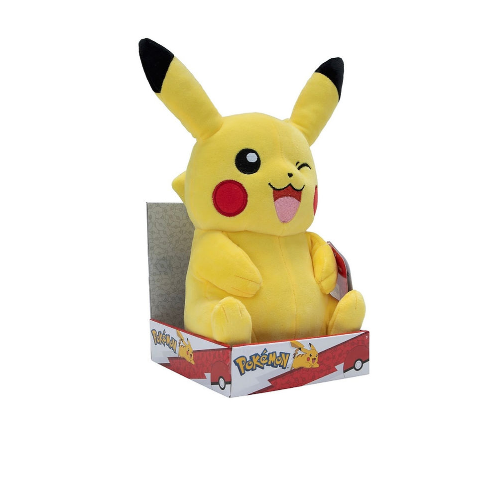 Thumbnail: Pokémon Pikachu 12 Inch Plush Side View