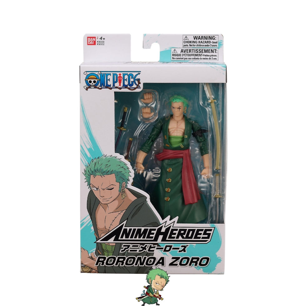 One Piece Roronoa Zoro 6 Inch Figure Box