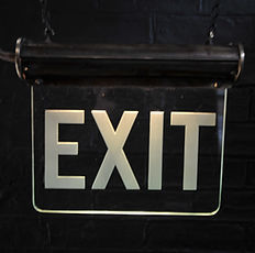 Light Up EXIT Sign #2
