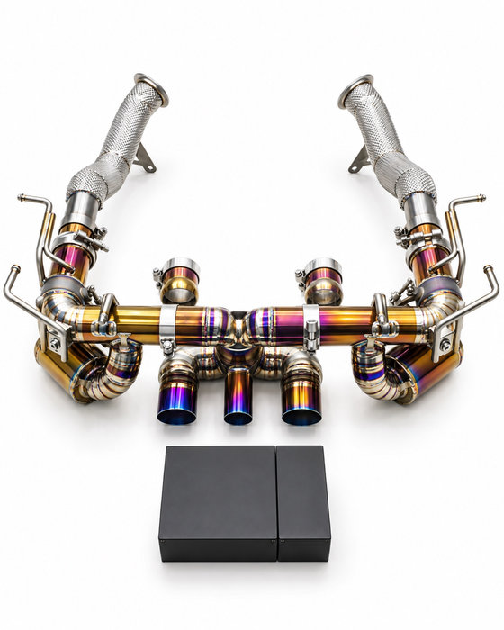 FERRARI 458 ITALIA/SPIDER 2009-2016 DIAVOLO VALVED CATBACK + DOWNPIPES
