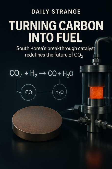 Turning Carbon Into Fuel: South Korea’s Breakthrough Catalyst Redefines the Future of CO₂