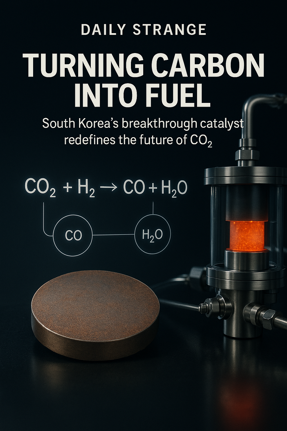 Turning Carbon Into Fuel: South Korea’s Breakthrough Catalyst Redefines the Future of CO₂