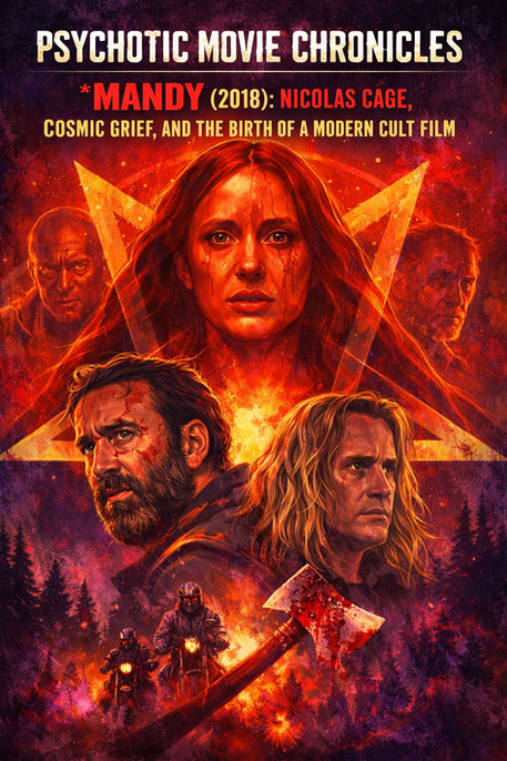 Mandy (2018): Nicolas Cage, Cosmic Grief, and the Birth of a Modern Cult Film
