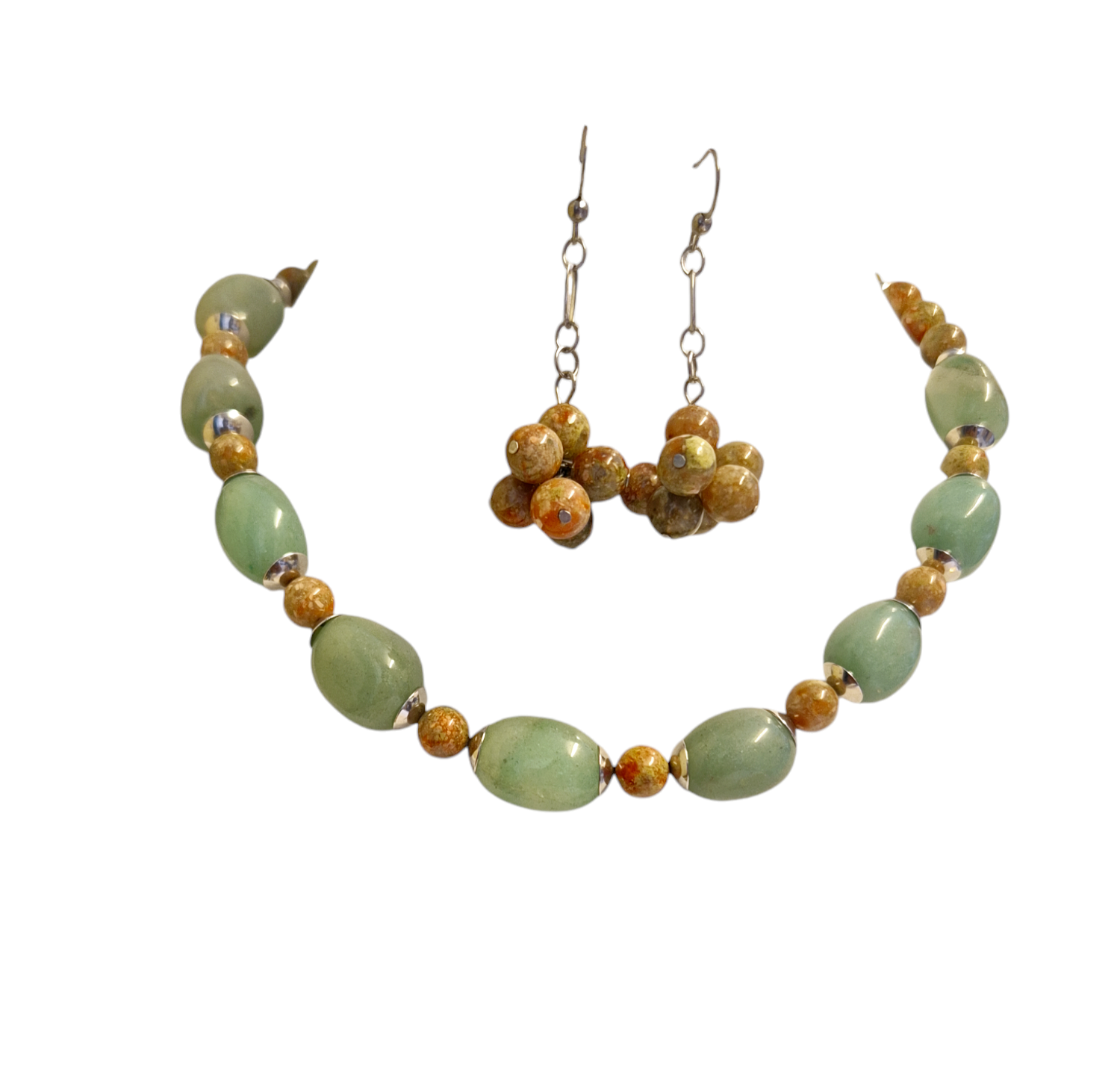 Aventurine Necklace Set