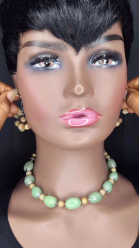 Thumbnail: Aventurine Necklace Set