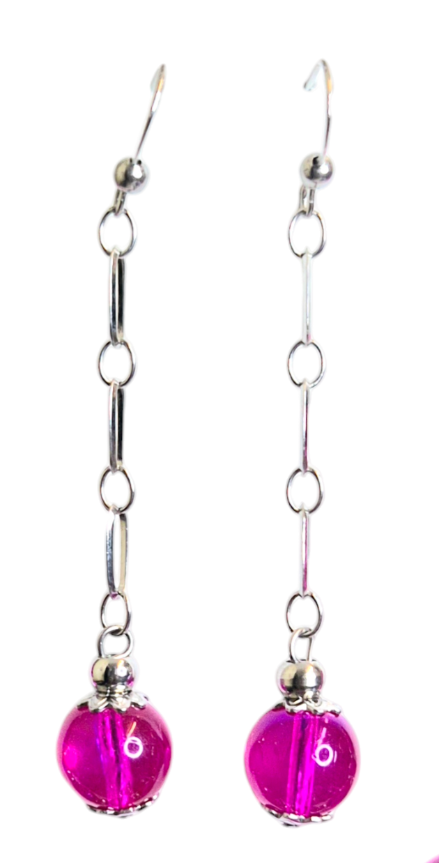 Thumbnail: Fuchsia  Necklace Set 