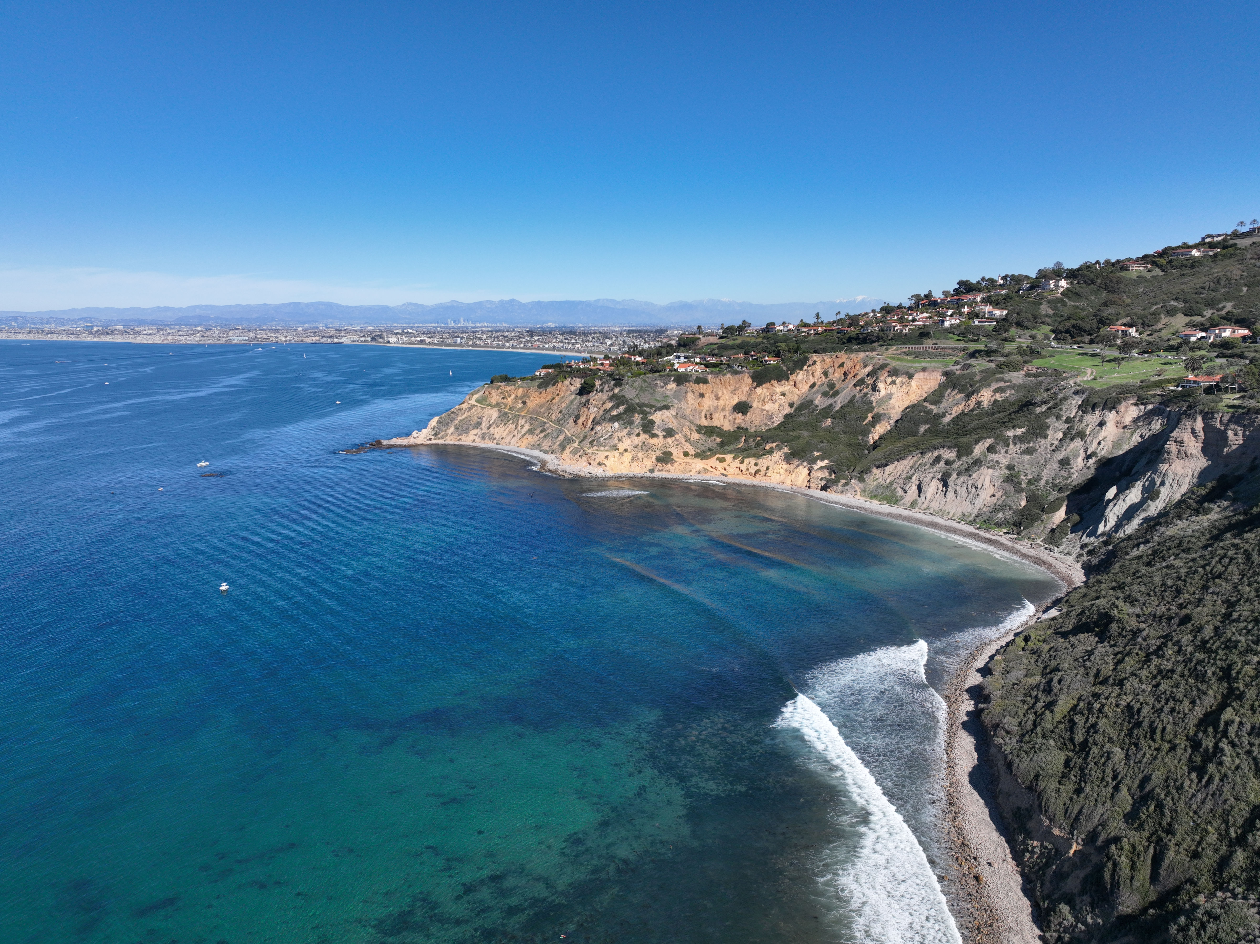 The Cove and Los Angeles Skyline