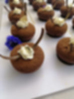 Chocolate mousse bites