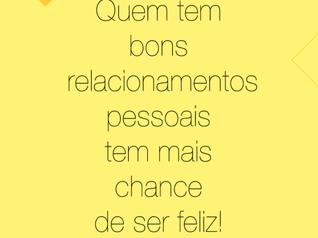A felicidade é Contagiosa!