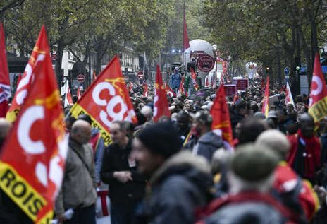Manifestations en France après la réforme des retraites