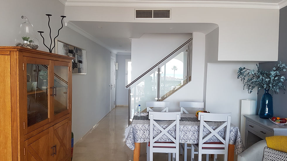Lounge into Dining Room