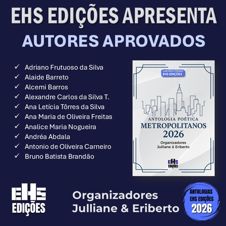 CONCURSO LITERÁRIO - Antologia Poética Metropolitanos 2026