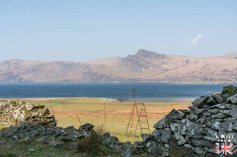 Laggan Sands à Lochbuie sur l'île de Mull - Que voir sur l’île de Mull en Ecosse ? Visiter l’île de Mull et découvrez les plus beaux endroits de cette île des Hébrides Intérieures avec A Kiss from UK, le blog du voyage en Ecosse.