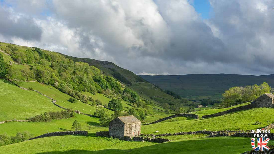 Swaledale - 20 lieux à voir absolument dans le Yorkshire en Angleterre– Découvrez les plus beaux endroits du Yorkshire avec A Kiss from UK, le blog du voyage en Angleterre. 