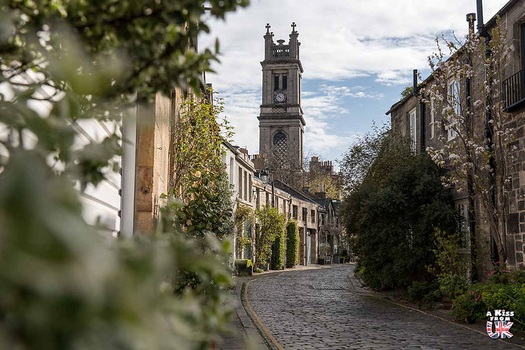 Circus Lane à Edimbourg - Visiter Edimbourg : Découvrez les endroits à voir et les choses à faire à Edimbourg en Ecosse | A Kiss From UK