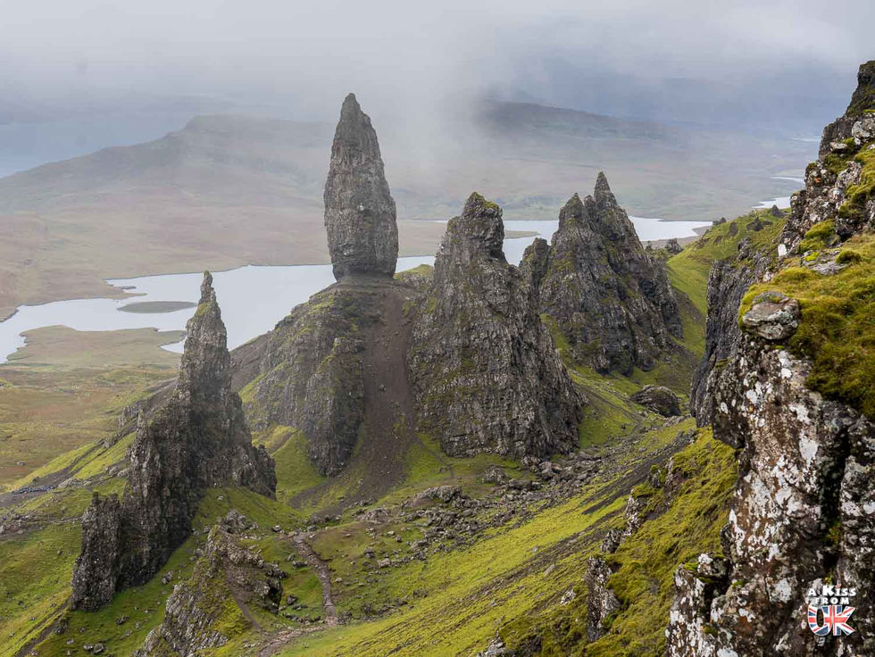 Le Old Man of Storr - Que faire et que voir sur l'île de Skye en Ecosse ? Visiter les plus beaux endroits de l'île de Skye avec mon guide voyage complet. | A Kiss From UK