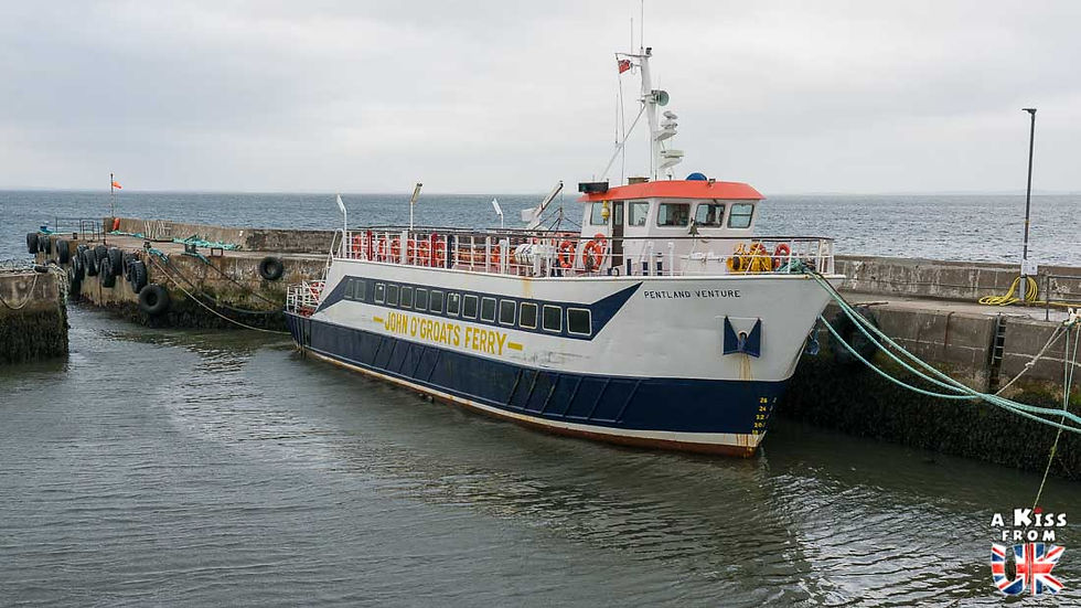 Le bateau pour les Orcades depuis John o'Groats - Faut-il visiter John o'Groats en Ecosse ? | A Kiss From UK