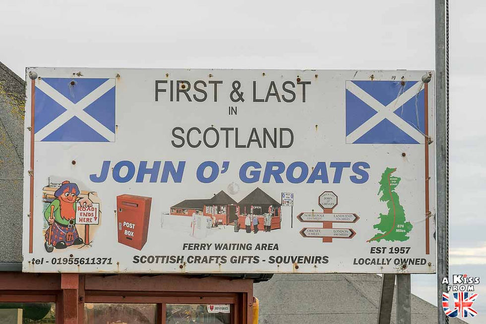 John o'Groats, un piège touristique - Faut-il visiter John o’Groats ? Découvrez l’histoire du point le plus haut d’Ecosse et ce que vous pouvez faire et voir à John o’Groats. | A Kiss from UK, le blog du voyage en Ecosse.