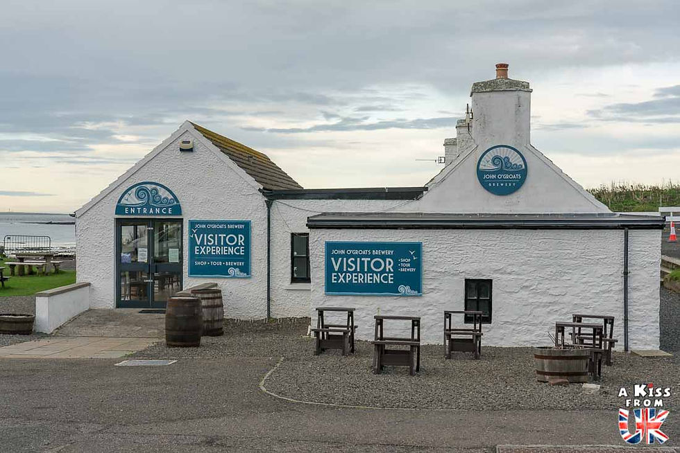 La brasserie de John o'Groats - Faut-il visiter John o’Groats ? Découvrez l’histoire du point le plus haut d’Ecosse et ce que vous pouvez faire et voir à John o’Groats. | A Kiss from UK, le blog du voyage en Ecosse.