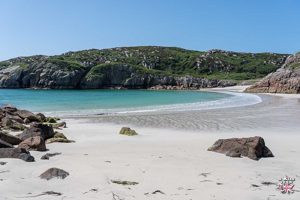 La plage cachée d'Erraid - Que faire sur l’île de Mull en Ecosse ? Visiter l’île de Mull et découvrez les plus beaux endroits à voir sur cette île des Hébrides Intérieures | A Kiss From UK