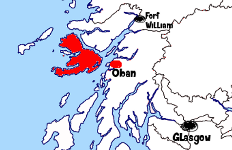 Carte de l'île de Mull - Que voir et que faire sur l’île de Mull en Ecosse ? Visiter l’île de Mull : le guide voyage complet | A Kiss From UK