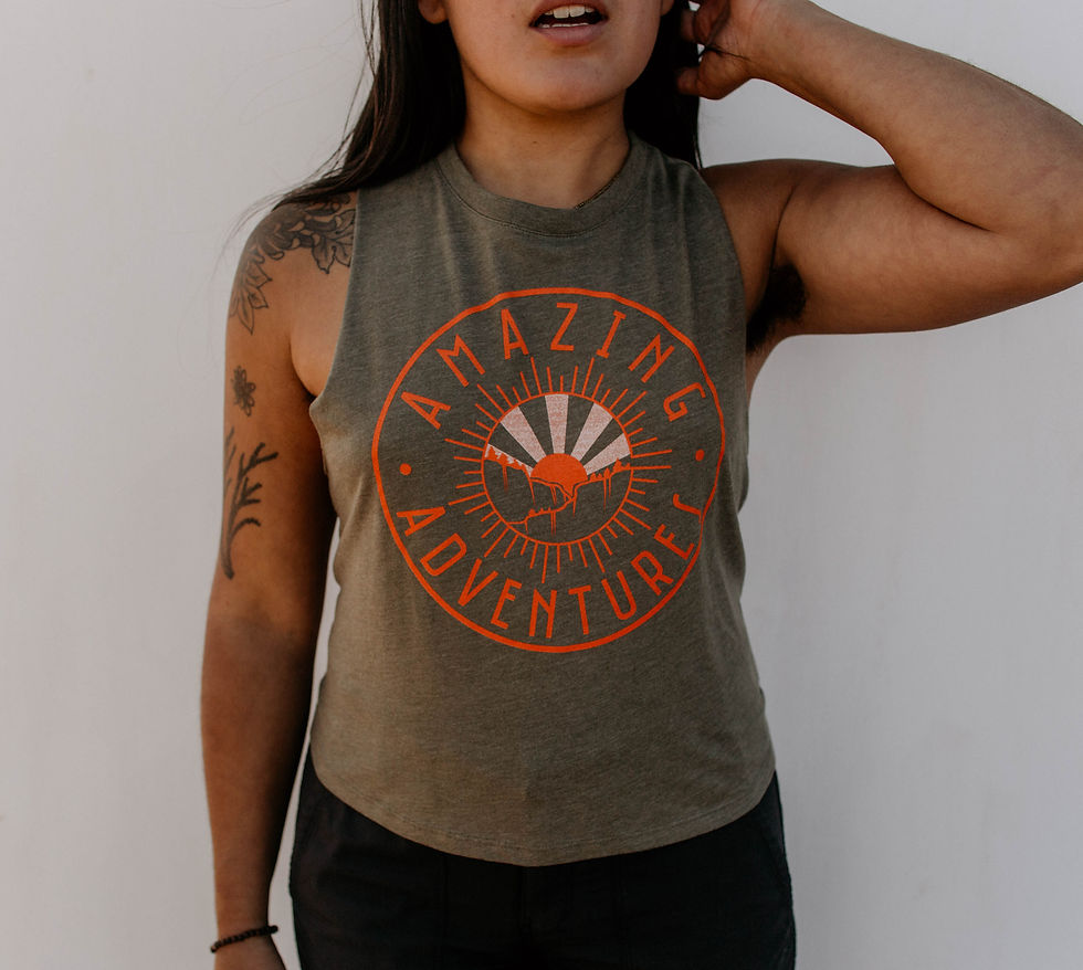 Logo Cropped Tank