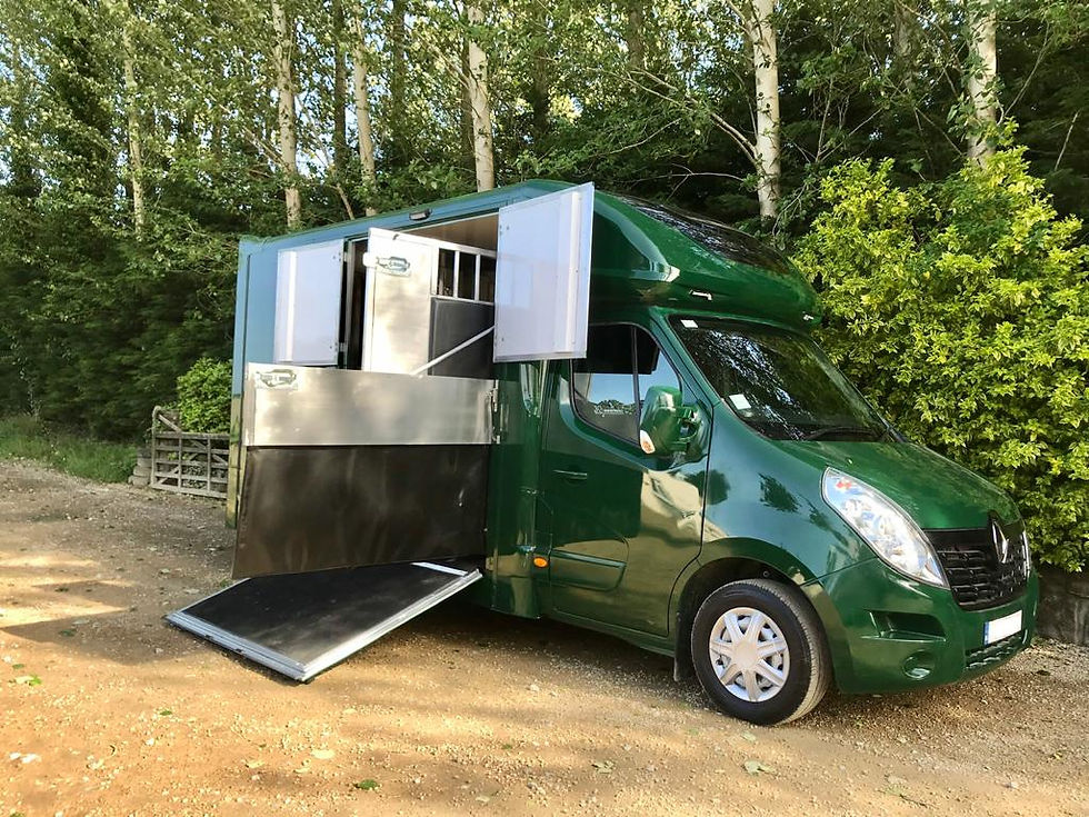 Thumbnail: Long Stall Two Horse Van