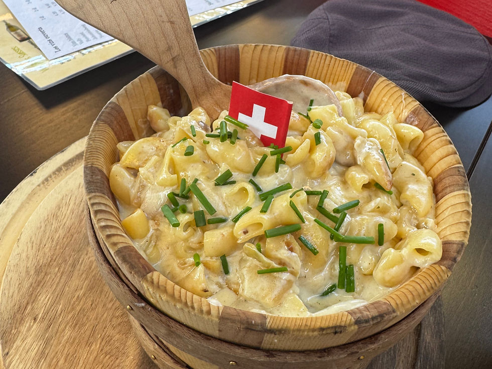 Mac and Cheese at Gruyères
