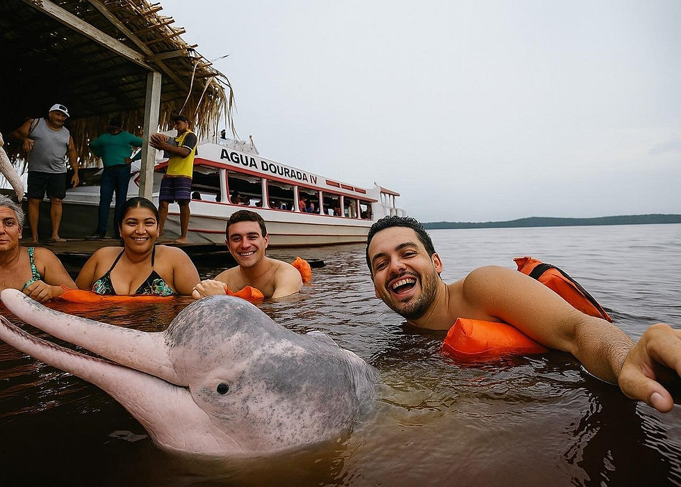 Meeting of the Waters & Pink Dolphin Tour