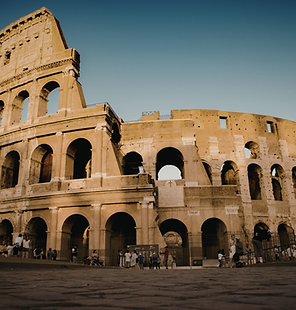 Majestic colosseum standing tall in ancient rome by Ionut Dabija.png