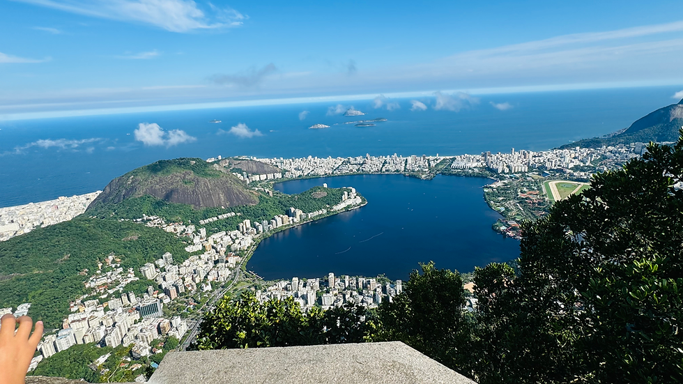 Christ the Redeemer: View from the top of the mountain