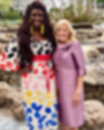 Bozoma Saint John with FLOTUS, Dr. Jill Biden