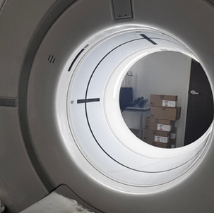 A visual of the Coronary Artery Scanning machine